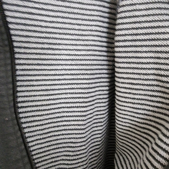 Pact Gray Zip-Up Hoodie with French Terry liner size small organic sustainable - Picture 4 of 9